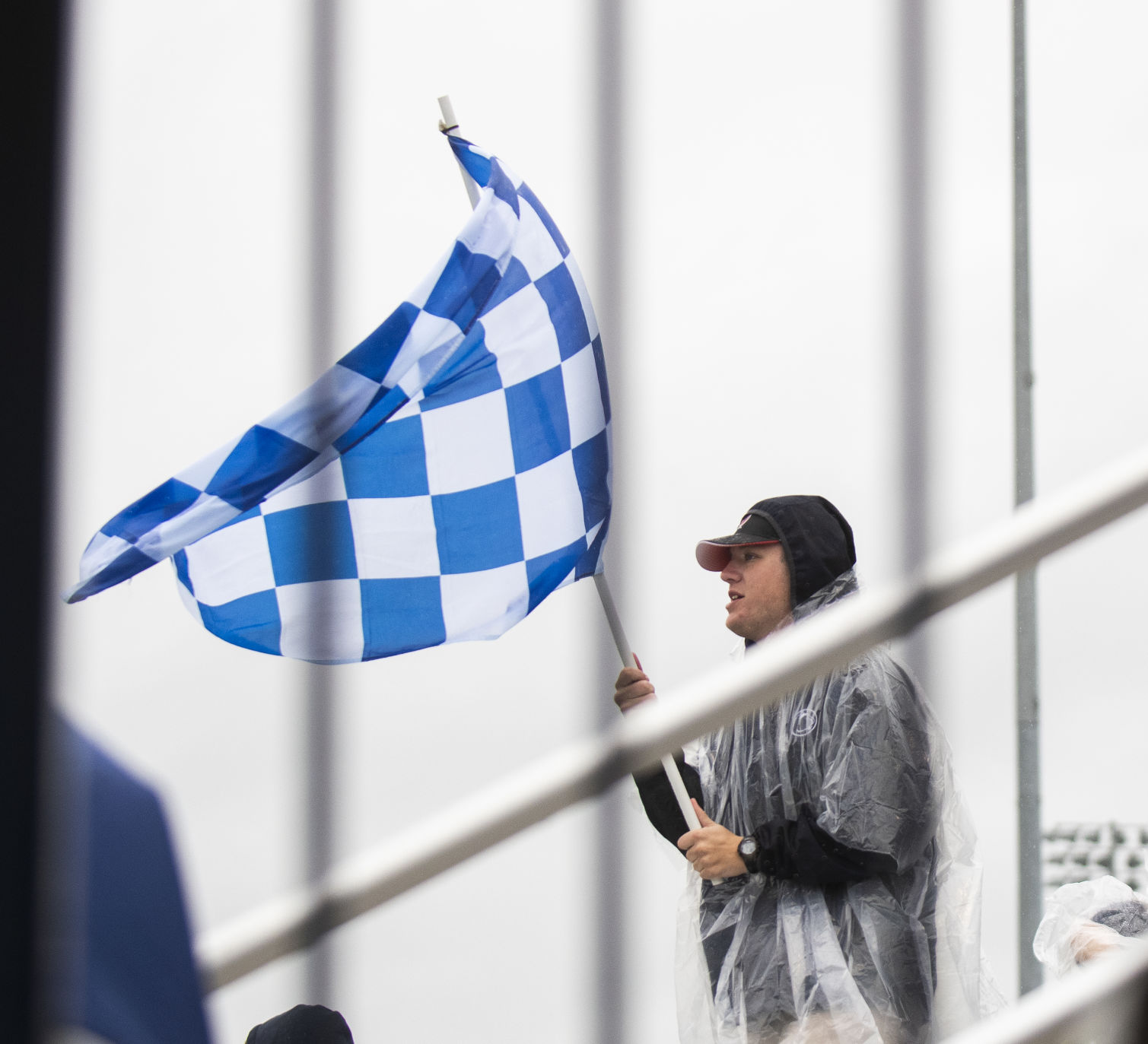 Men's Soccer v. Indiana, Flag Fan